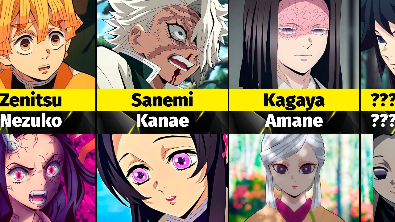 Demon Slayer Characters Couples || Vibe Comparison