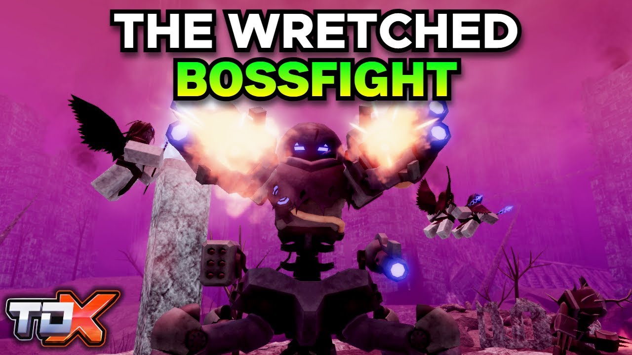 TDX The Wretched Boss Fight (Wave 5) | Halloween 2024 Chapter 4 Normal