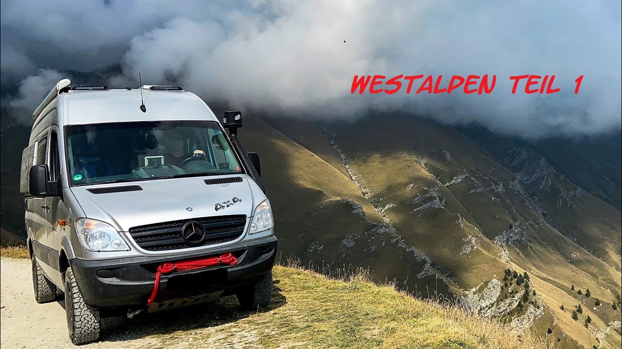 Westalpen September 2020 mit dem Sprinter 4x4 Teil 1