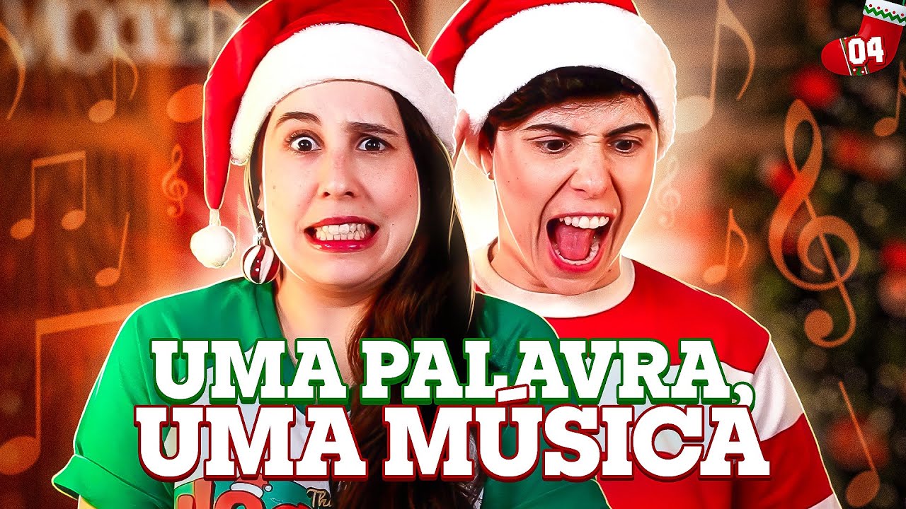 DESAFIO UMA PALAVRA UMA MÚSICA! | Vlogmas #04