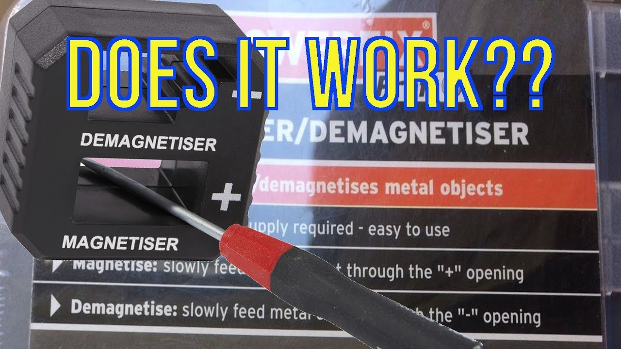 Magnetiser / Demagnetiser, Do they Work??