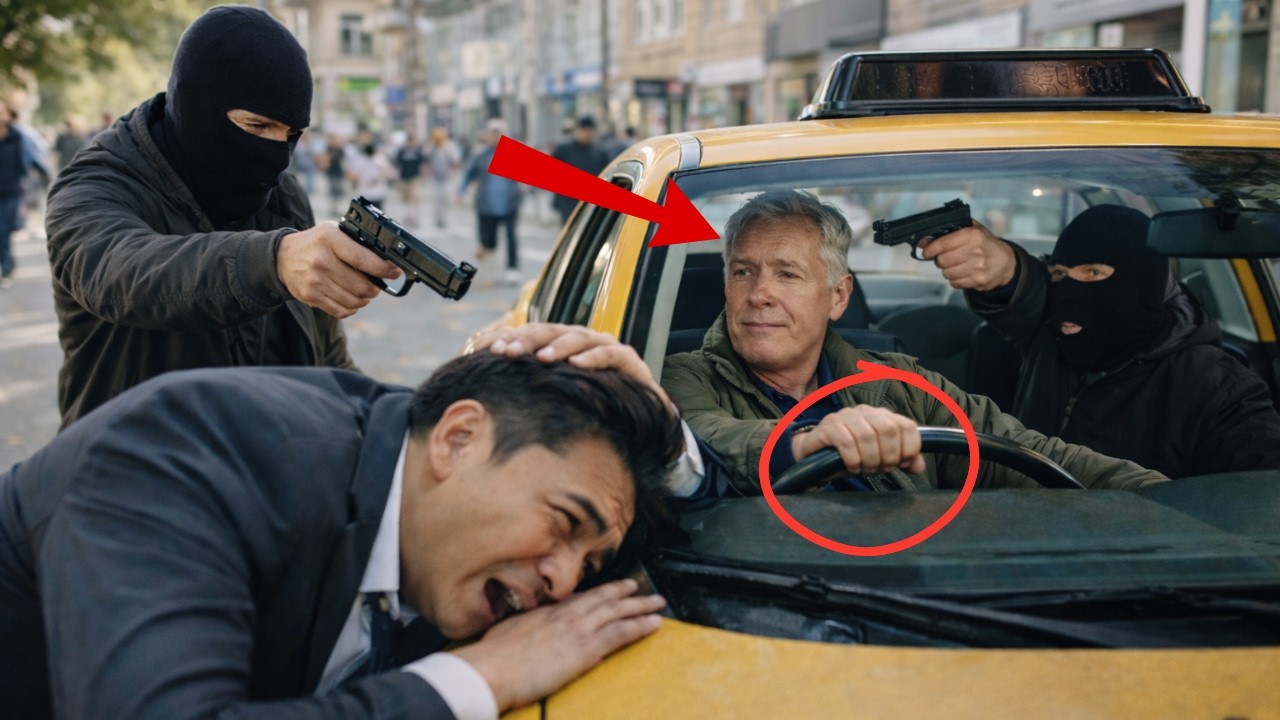 The Taxi Driver Didn't Panic During The Robbery — The CEO Noticed His Hands
