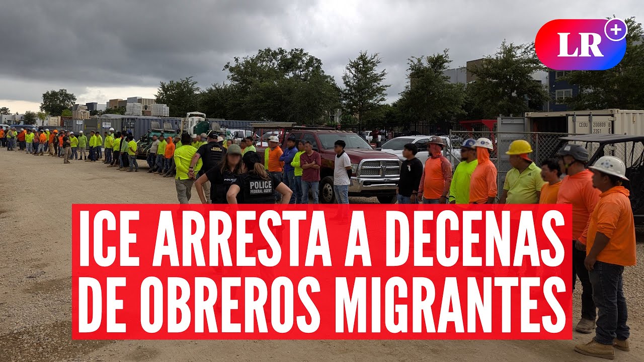 DECENAS de OBREROS DETENIDOS por ICE en FLORIDA 