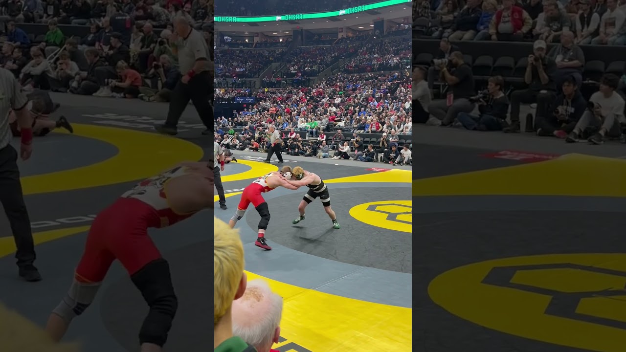 Brecksville’s Rylan Seacrist claim the 106-pound title at the #OHSAA state wrestling tournament.