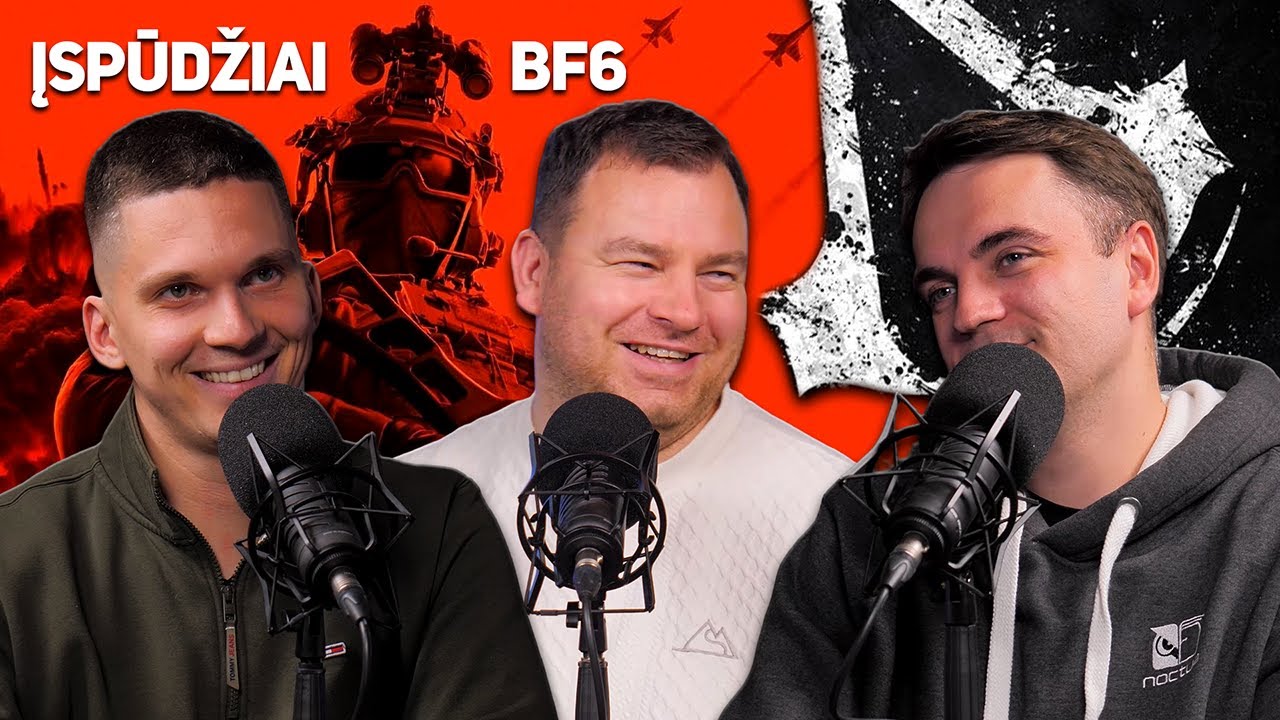 BF6 kovos bei atšauktas daug žadantis Assassin's Creed žaidimas! - ŽB Podcastas S04E03