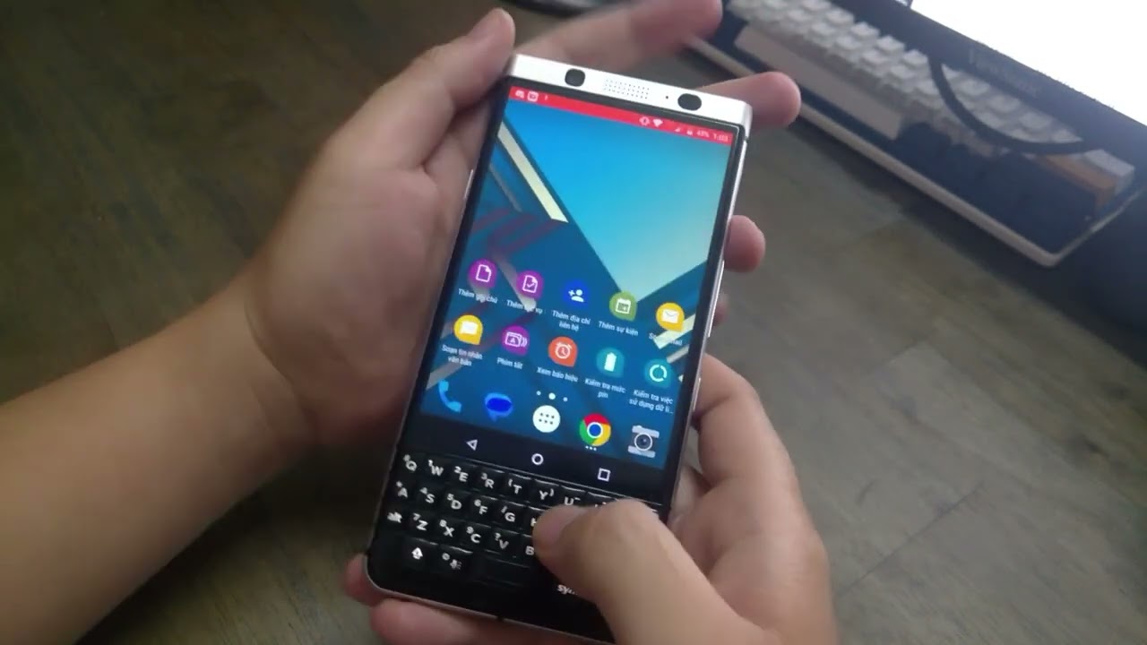 Trên tay blackberry keyone ở năm 2024 | chiếc máy phụ tuyệt vời