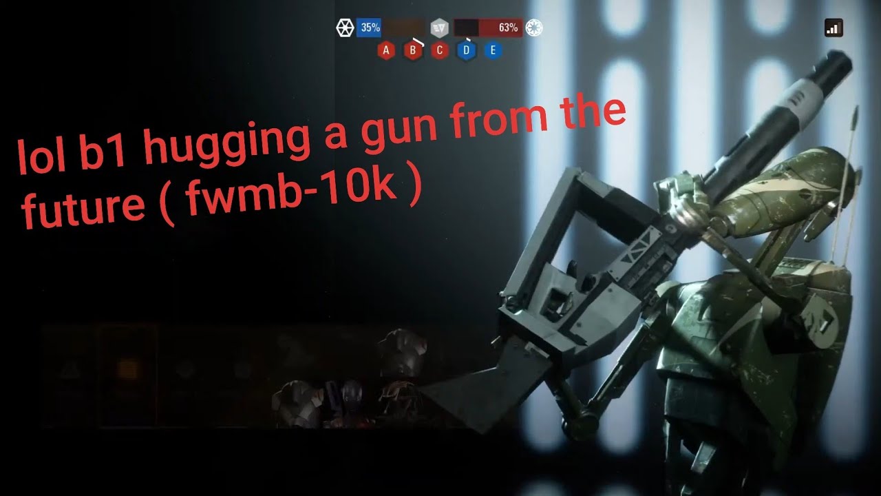 Star Wars battlefront 2 dc15le , fwmb 10k , commando droid , 23:50 i kidnapped obi wan more 👇
