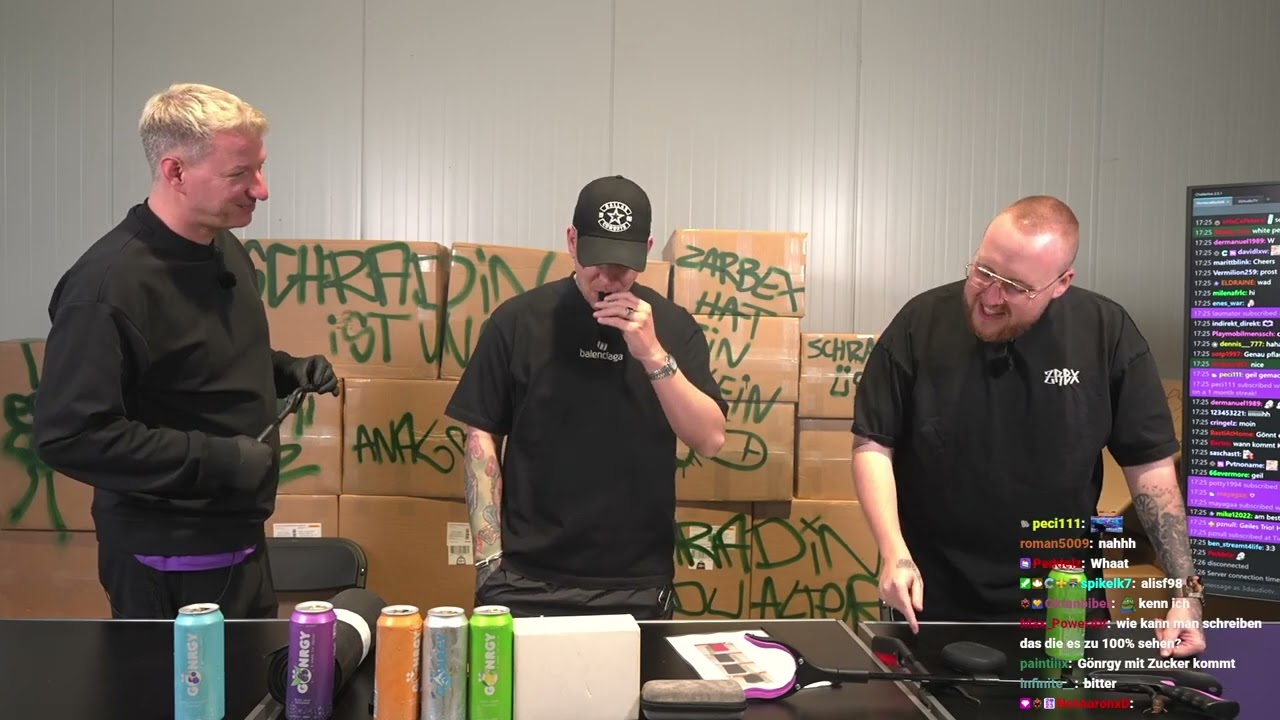 18.05.2025 - 😱 15.000€ XXL Zoll-Koffer Unboxing Stream mit @Zarbex & @Schradin