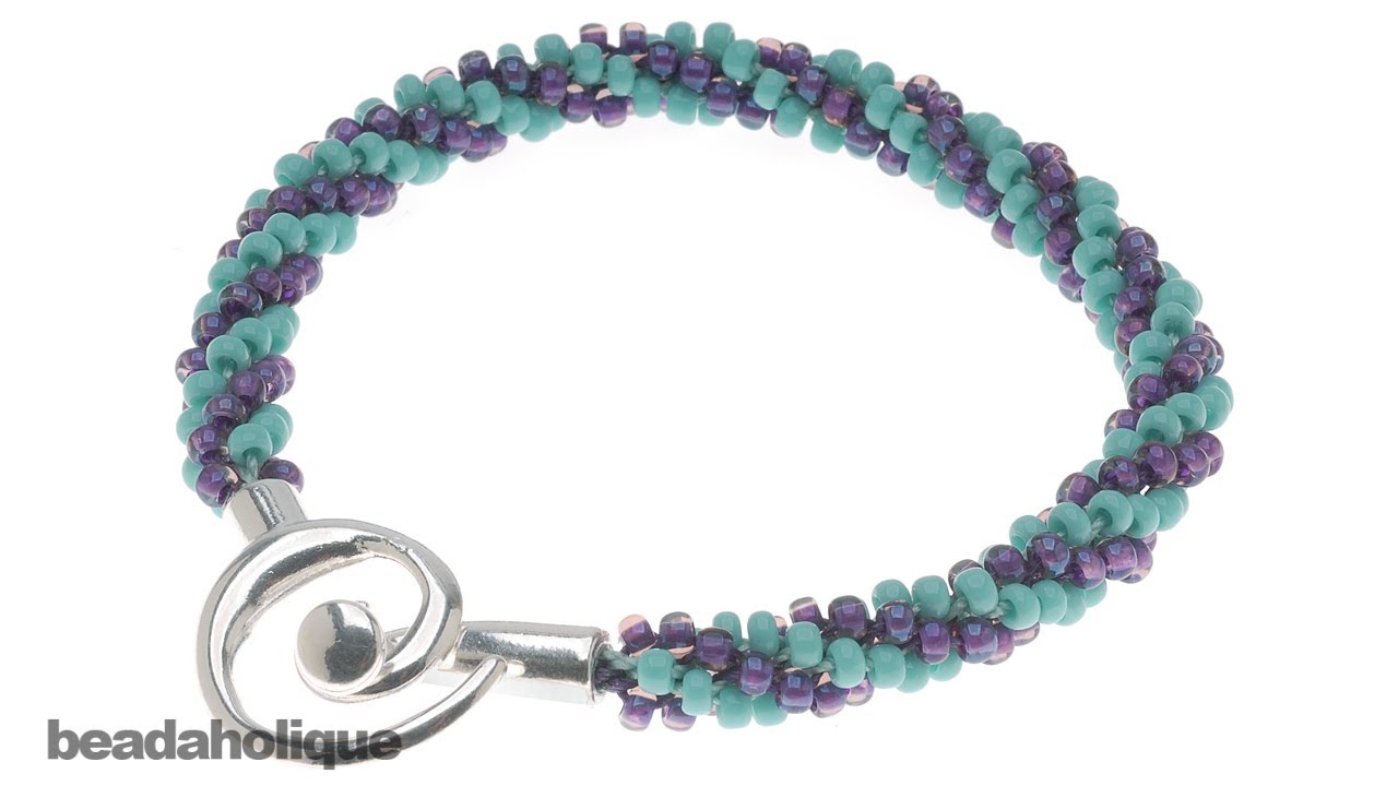 How to Braid Beaded Kumihimo and Make a Bracelet