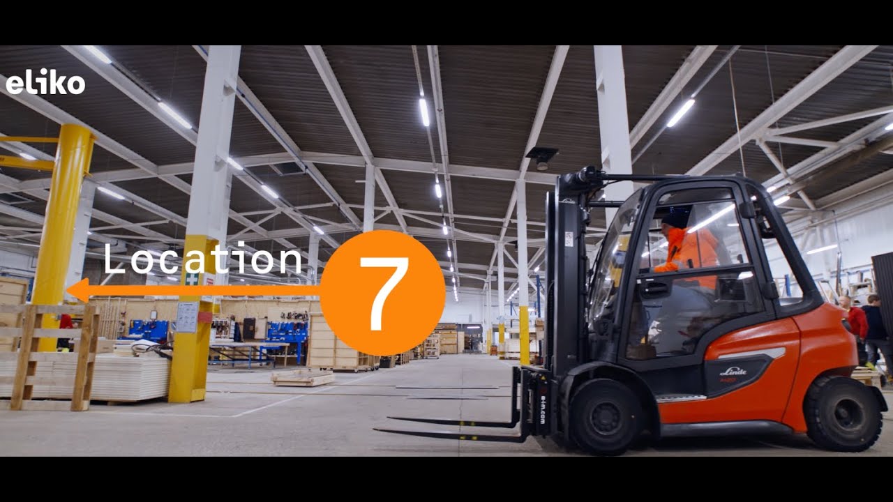 Warehouse Management with UWB Indoor Positioning