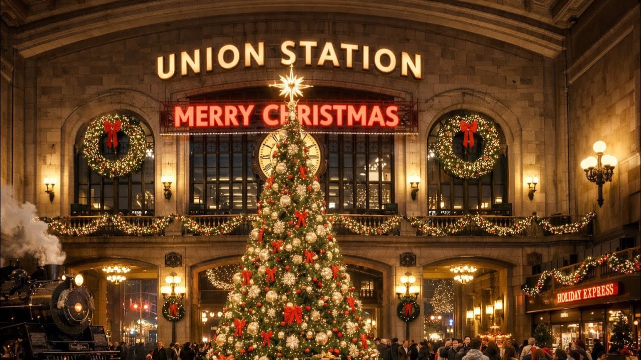 Christmas at Toronto’s Union Station