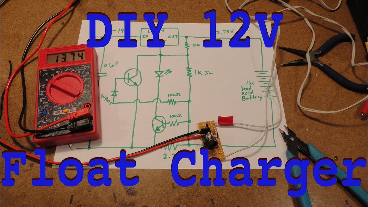 Automatic 12 Volt Float Charger
