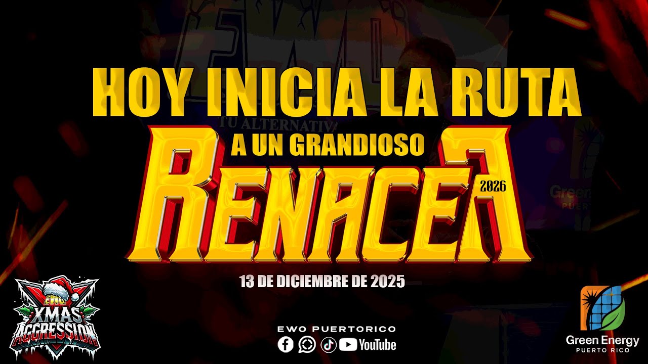 Hoy inicia la ruta a Renacer 2026 | Esta noche cambia todo en Xmas Aggression (13 -dic-2025)