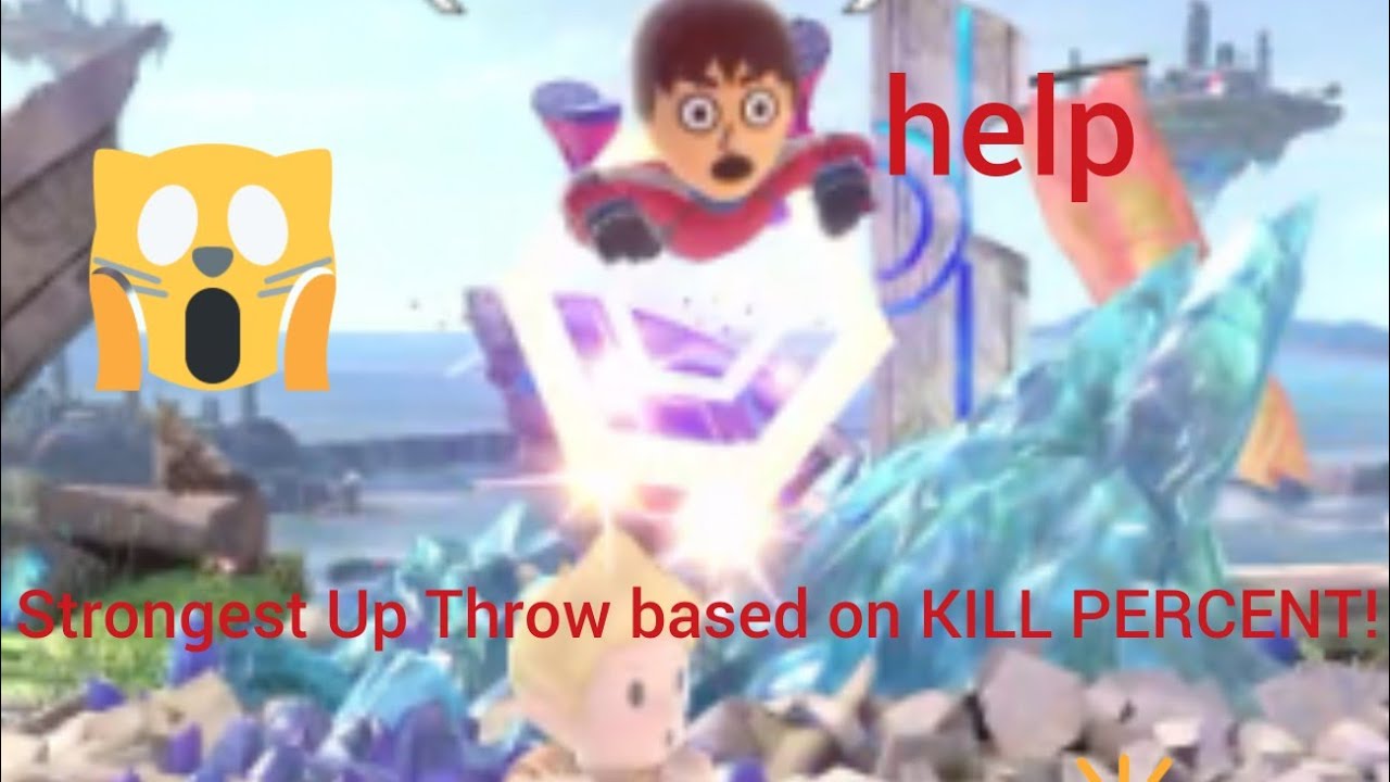 Who Has The Strongest Up Throw BASED ON KILL PERCENT? Smash Ultimate (BONUS MEME INCLUDED)