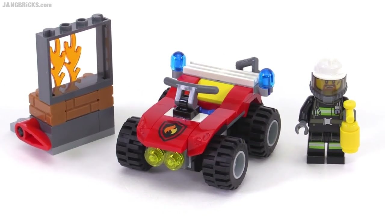 🔄 LEGO City Fire ATV review! 60105 re upload