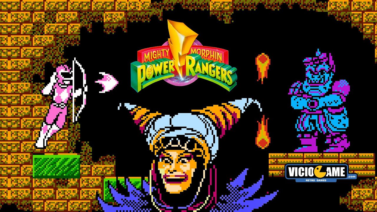 🎮 Mighty Morphin Power Rangers (Nintendo) Complete Gameplay