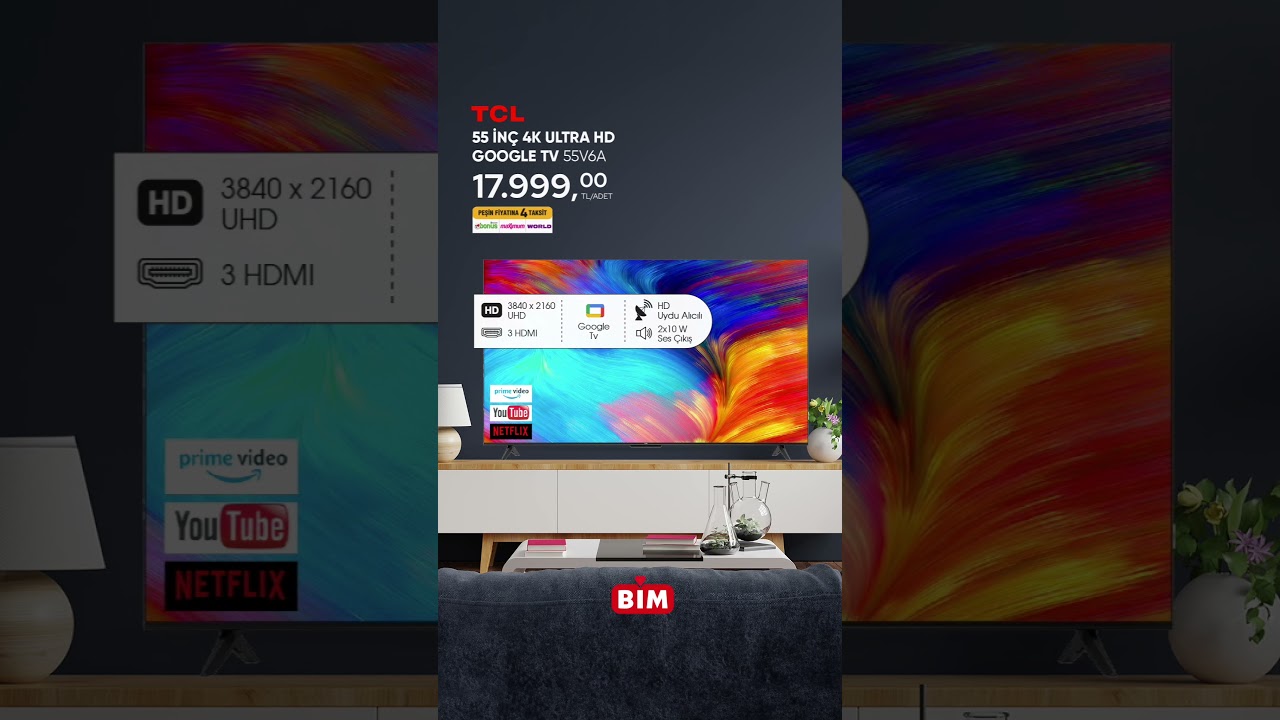 TCL & Lg Televizyon | BİM