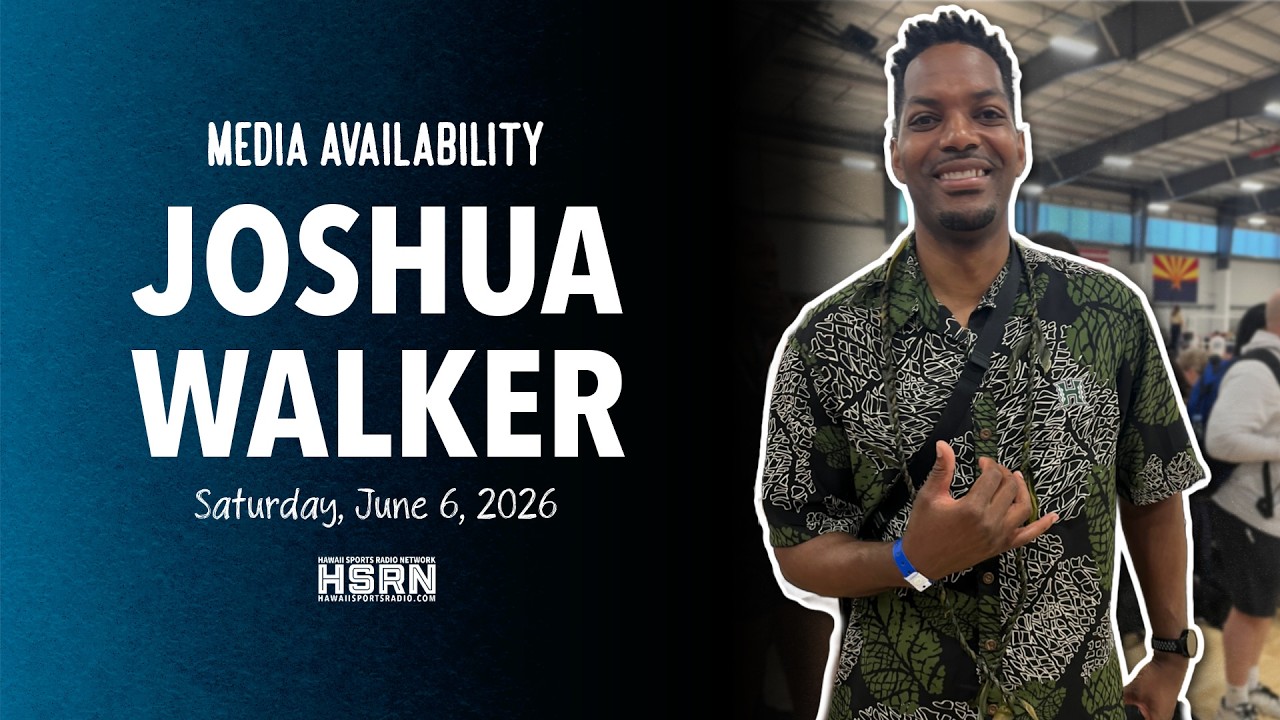 Joshua Walker's First Media Availability as New Hawaii Women's Volleyball Head Coach | June 6, 2026
