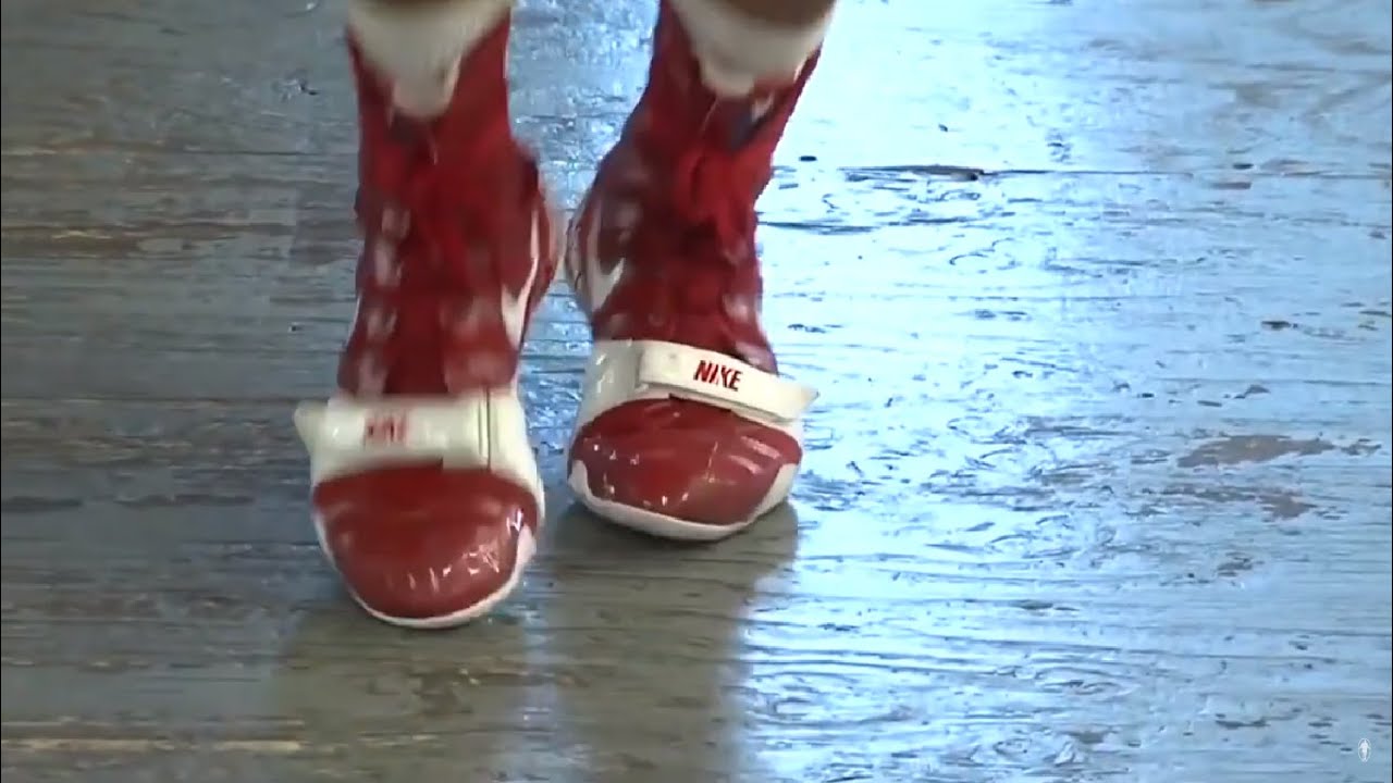 Manny Pacquiao Jump Rope Footwork (BOXER SKIP - Weight on Rear Foot  Weight on Front Foot combo)