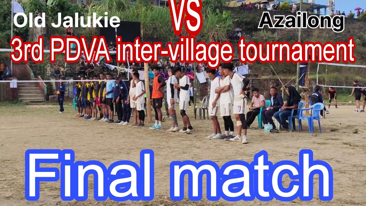 3rd PDVA inter-village tournament||Final match||Azailong vs Old Jalukie||Peren Nagaland