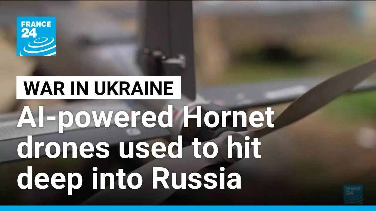 Kyiv using AI-powered Hornet drones to strike deep into Russian territory &bull; FRANCE 24 English