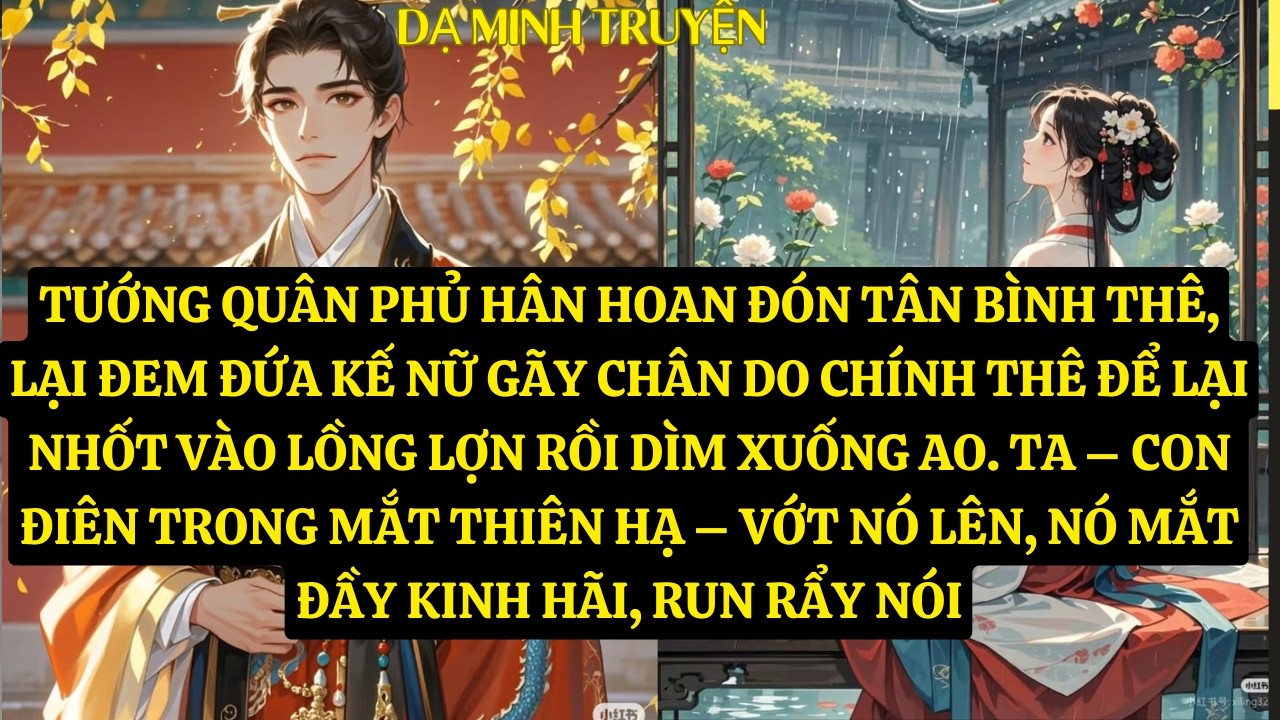 TRUYỆN:TƯỚNG QUÂN PHỦ HÂN HOAN ĐÓN TÂN BÌNH THÊ, LẠI ĐEM ĐỨA KẾ NỮ GÃY CHÂN DO CHÍNH THÊ ĐỂ DM142