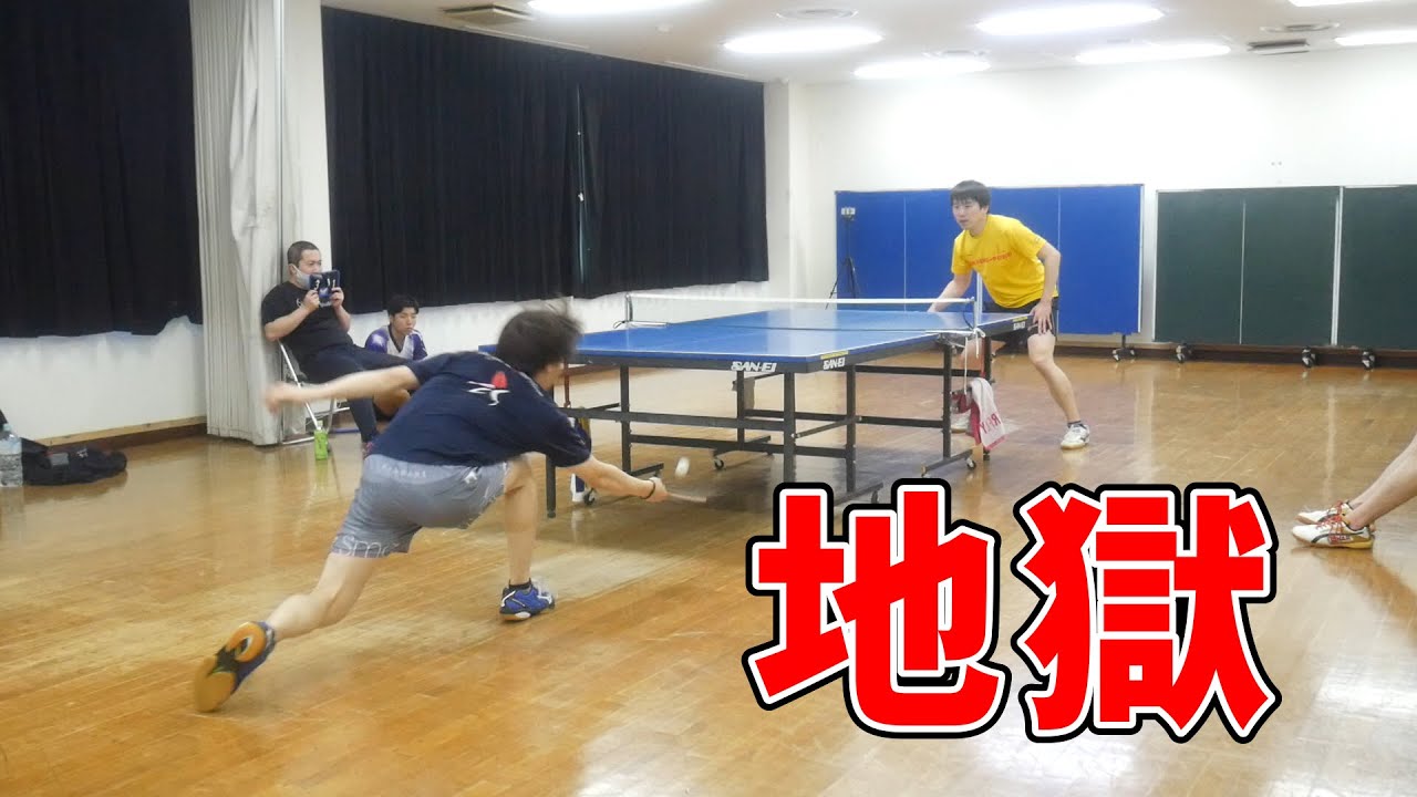 これがカットマンを地獄に突き落とすカット打ちです＜VS 神山さん(鹿南8卓球クラブ)＞