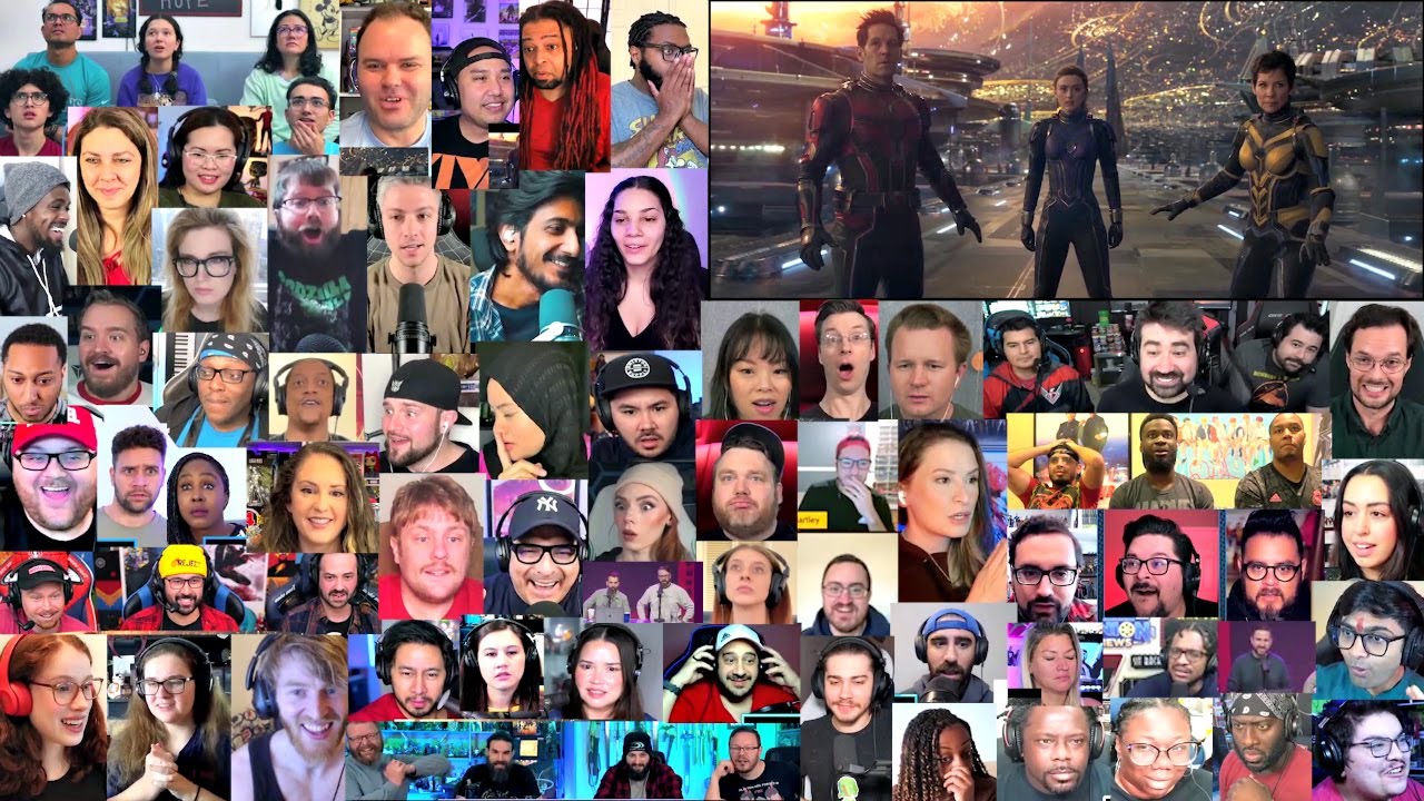 Ant-Man and the Wasp: Quantumania Trailer Reaction Mashup