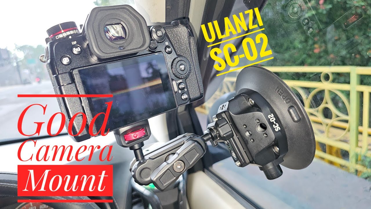 Review Camera Suction Cup Mount. ULANZI SC-02. Kuat Buat Kamera MirrorLess