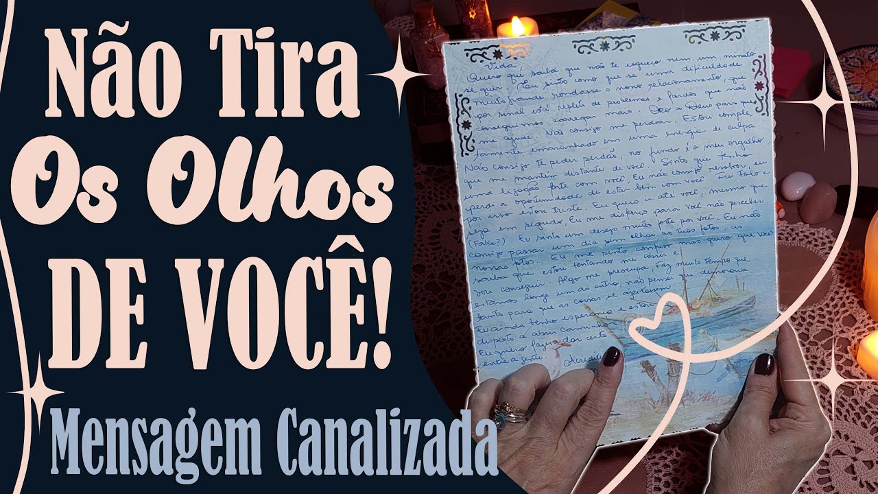 💌 MENSAGEM CANALIZADA: Alguém que te OBSERVA e te AMA DE LONGE !