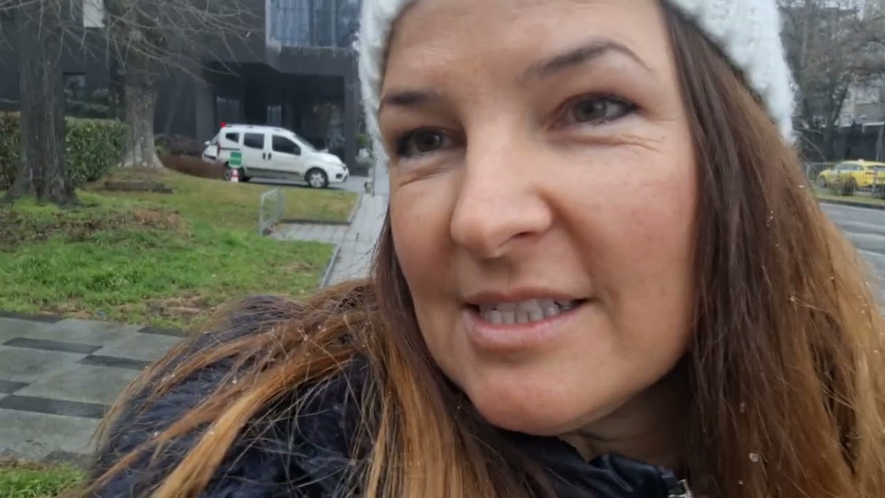Snowing 🌨 in Plovdiv, bulgaria 🇧🇬 