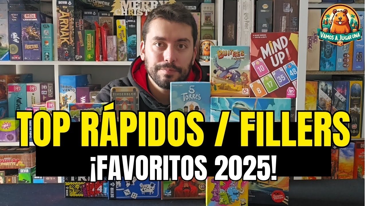 TOP 10 MEJORES JUEGOS DE MESA FILLERS 2024 ¡RÁPIDOS, DIVERTIDOS y ADICTIVOS!