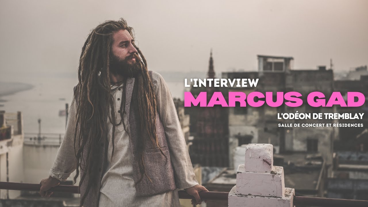 MARCUS GAD - interview - au micro de L'Odéon de Tremblay