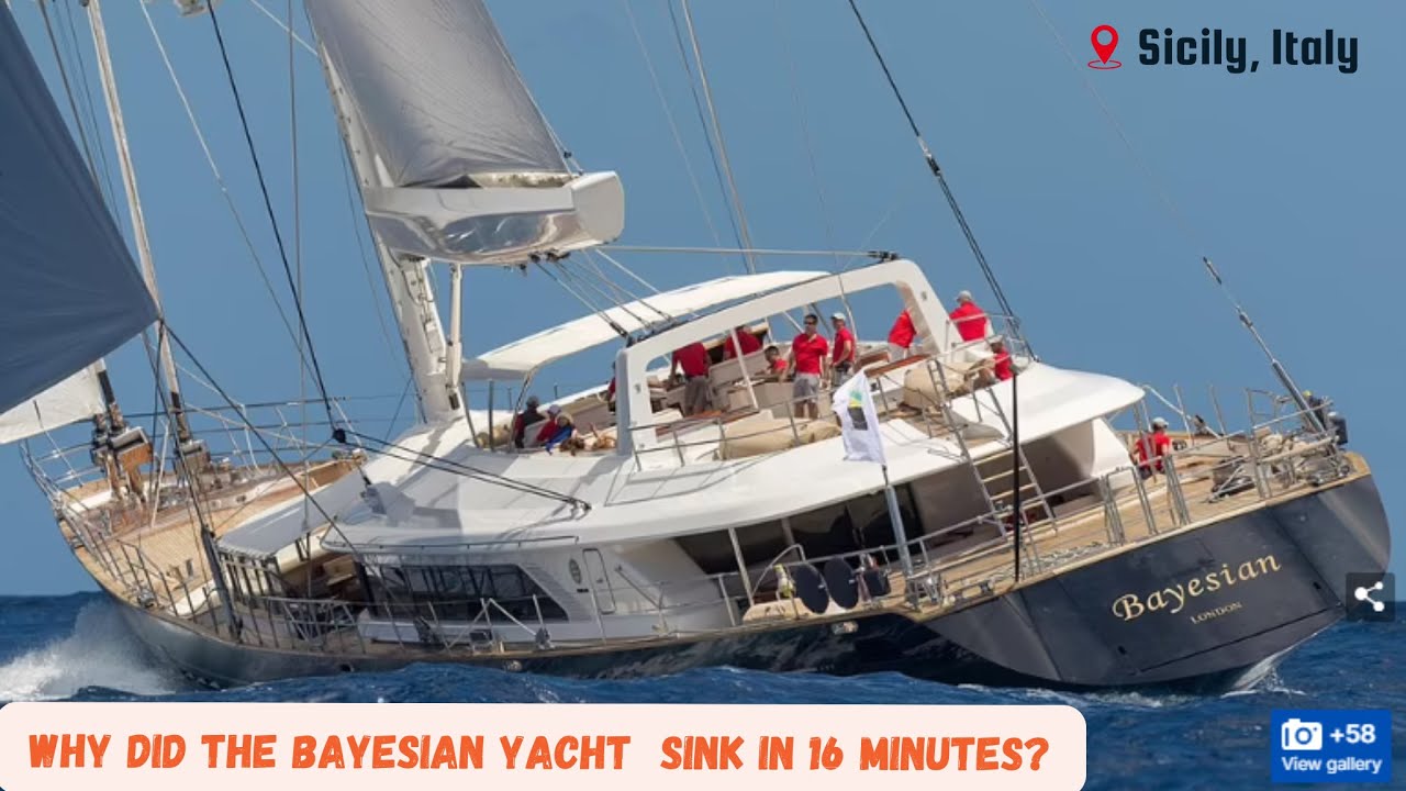 Why Did Sicily's Luxury Yacht Sink? Shocking Details Uncovered 🚨 #luxuryyachttragedy #bayesian
