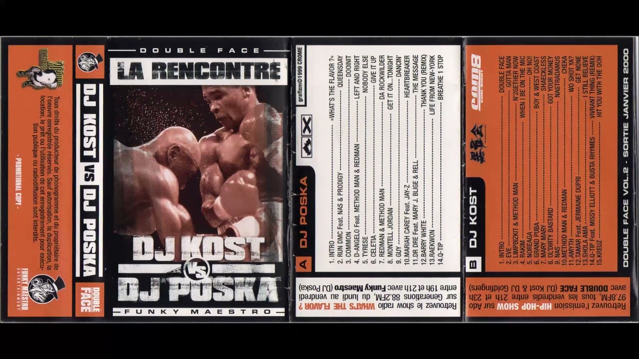 DJ Poska VS DJ Kost - La Rencontre - Double Face Vol.2 (2000)