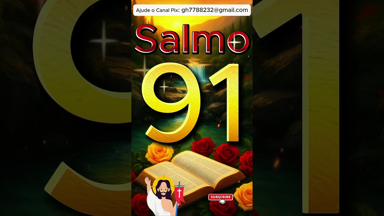 Oração do Salmo 91 - Deus Destrói Todo Mal Feito Contra Você 🙏 #salmo91 #oraçãopoderosa #salmos