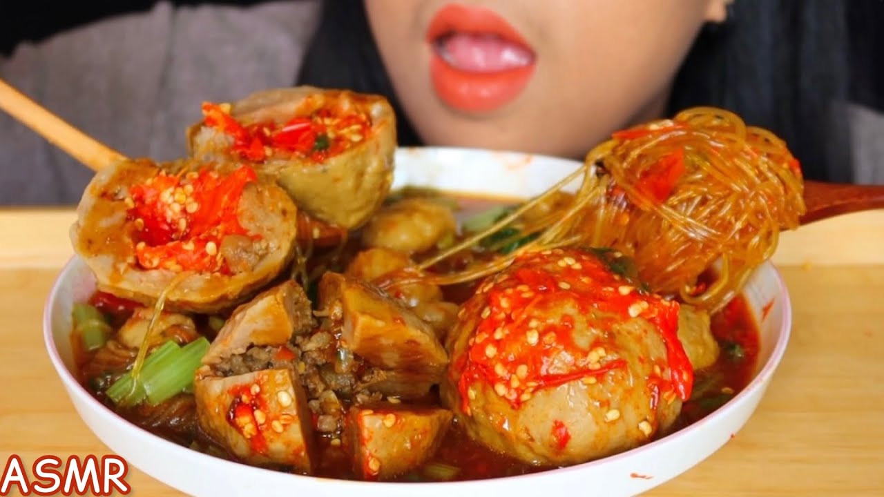 ASMR BAKSO ISI CABE ||MUKBANG INDONESIA #ASMR #asmrsounds  #eatingsounds