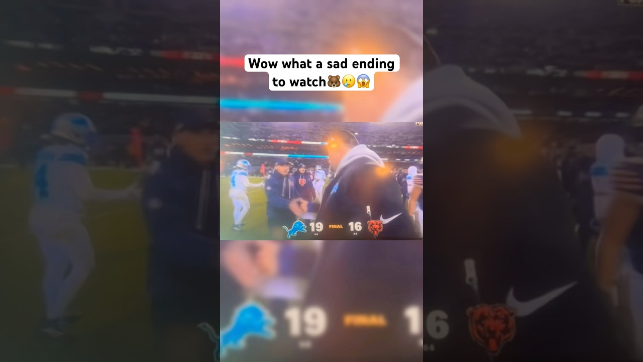 Lions didn’t give up and beat Chicago bears 19-16 