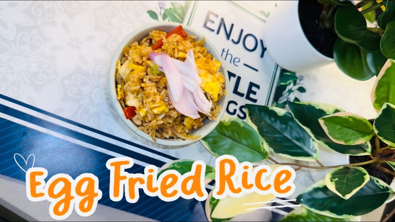 Quick luch box Egg Fried Rice 🍳 