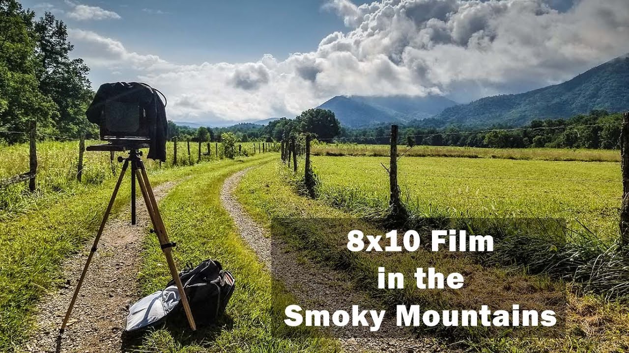 Developing Film at a Campsite | 8x10 Film Photography in the Great Smoky Mountains