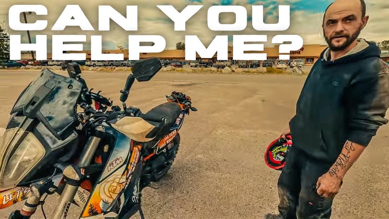 Мотоциклетная драма начинается (KTM 890 Adventure R)