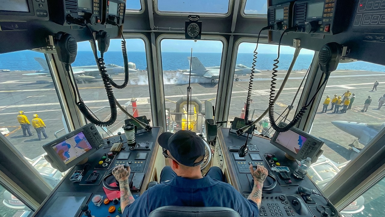 INSIDE the Hidden Places of Aircraft Carriers - What's Down There Will SHOCK You!