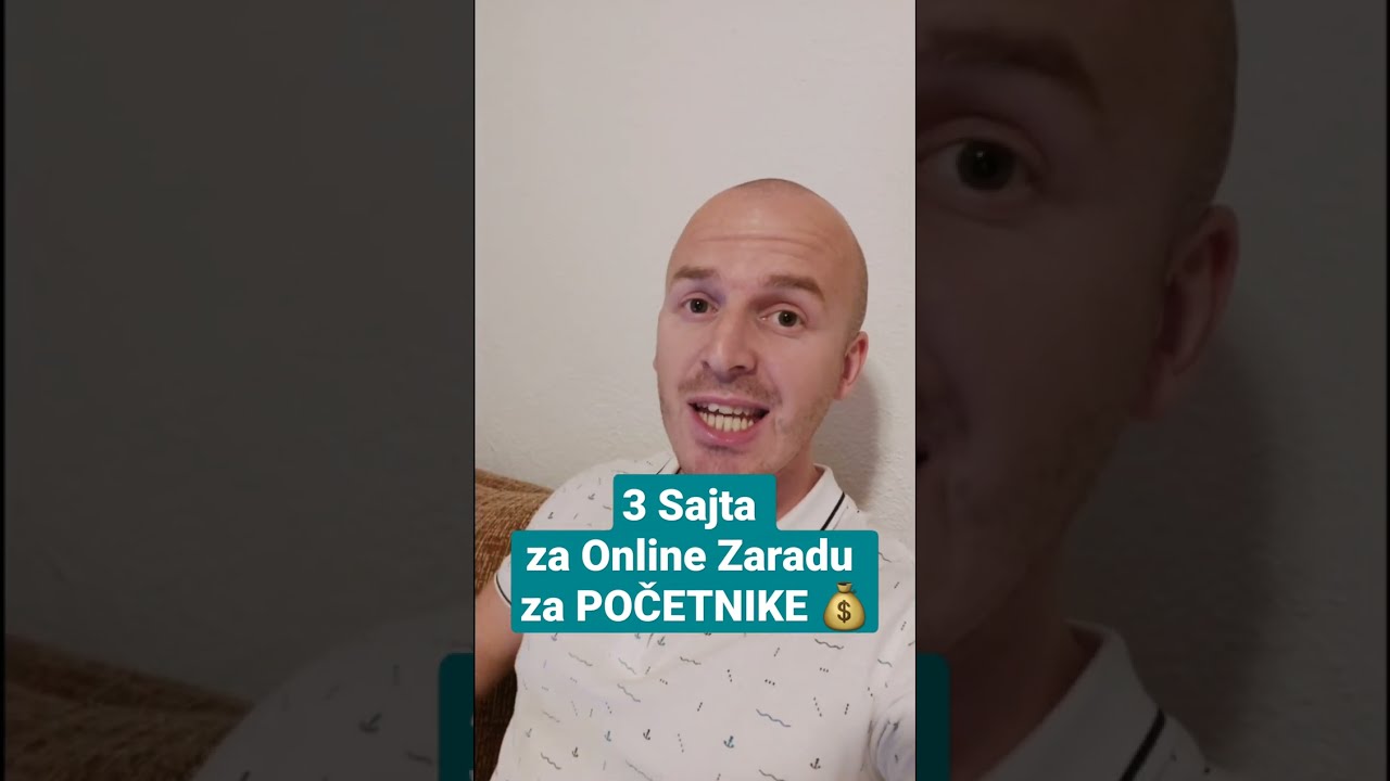 3 Sajta za Online Zaradu za POČETNIKE #shorts