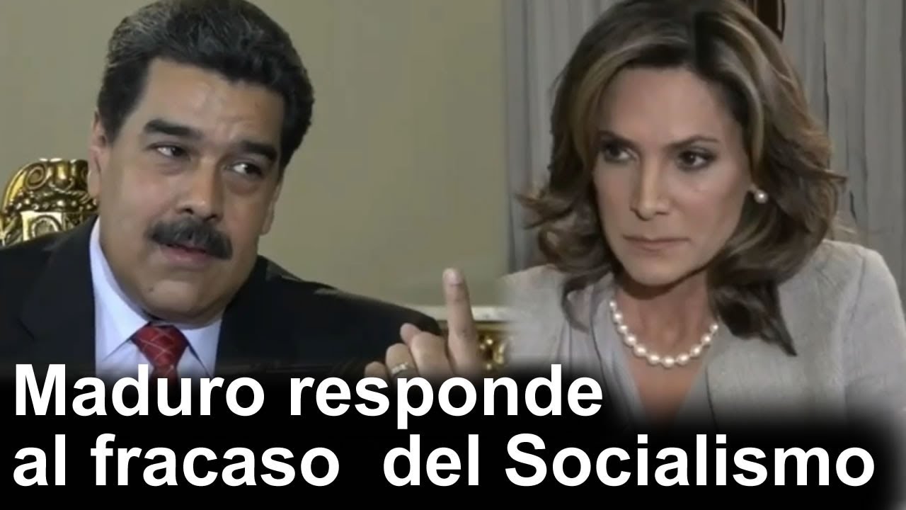 Maduro responde al fracaso del Socialismo en Venezuela