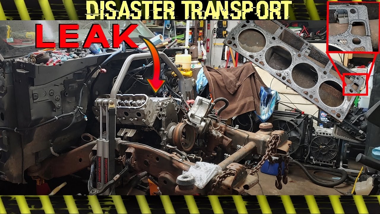 Pulling Heads off 2001 Tahoe AKA Disaster Transport Due to Bad Head Gasket.