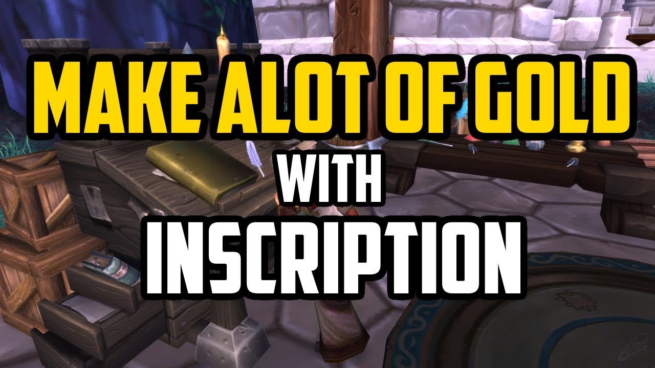 BFA: GET RICH WITH INSCRIPTION | WoW Profession Guide
