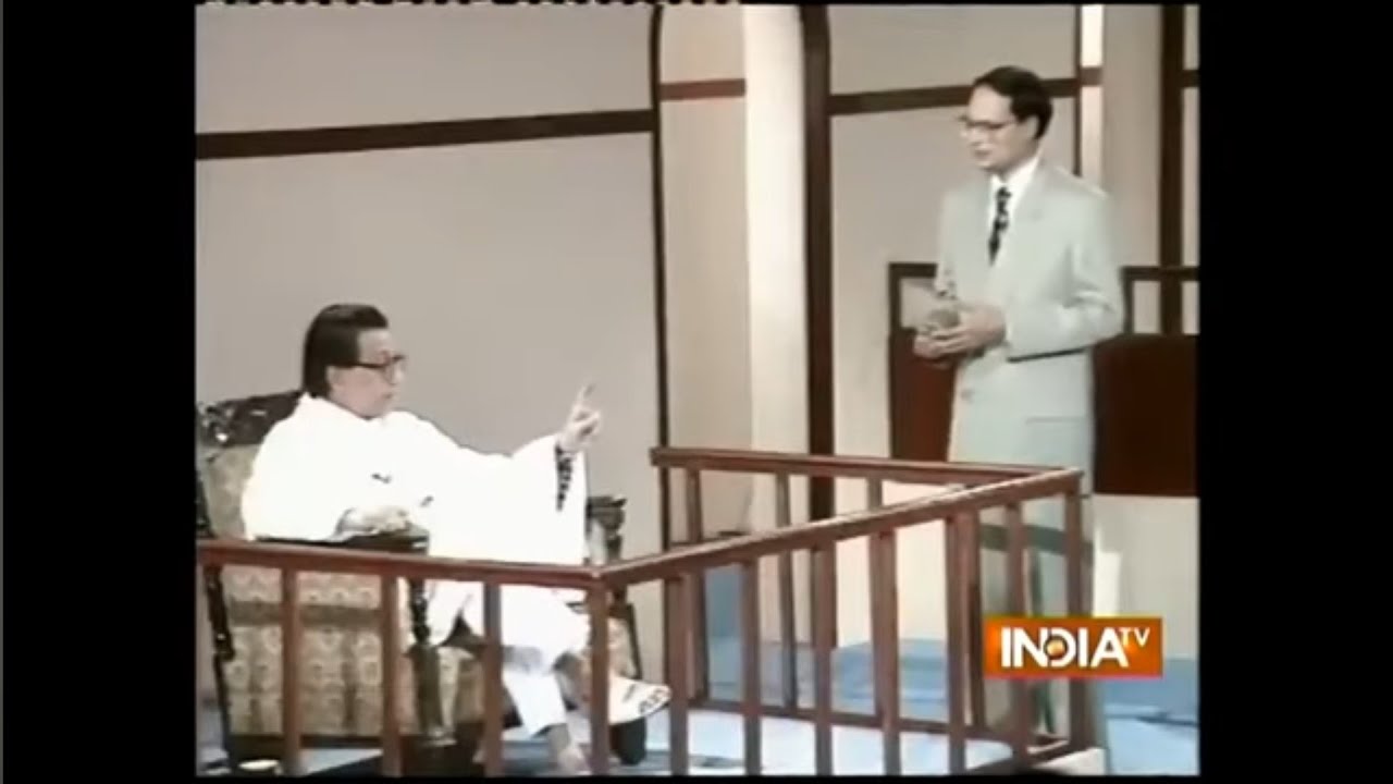 Balasaheb Thackeray In Aap Ki Adalat (Full Interview) | India Tv | 4k 60 FPS