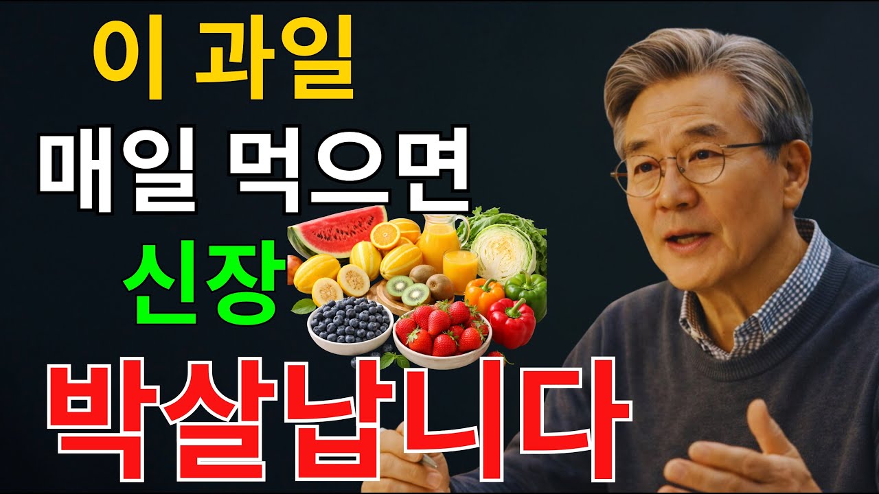 신장을 망치는 최악의 과일 4가지 vs 죽어가는 신장을 살리는 기적의 과일 4가지｜30년 신장내과 전문의의 식탁 공개