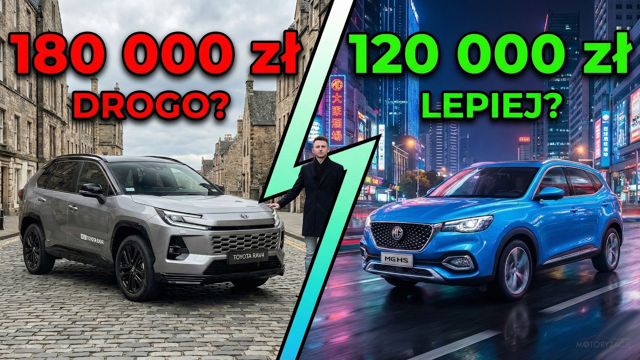 Toyota RAV4 2026 vs Chińskie SUV-y &ndash; Czy Kr&oacute;l jest nagi? (Test Prawdy)