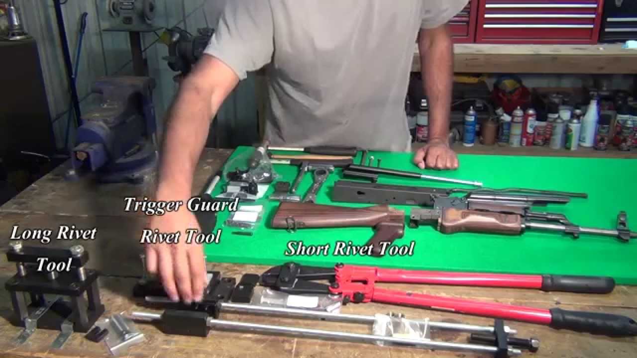 AK47 BUILD Adventure! Vice, hammer, and wrenches is all you need!